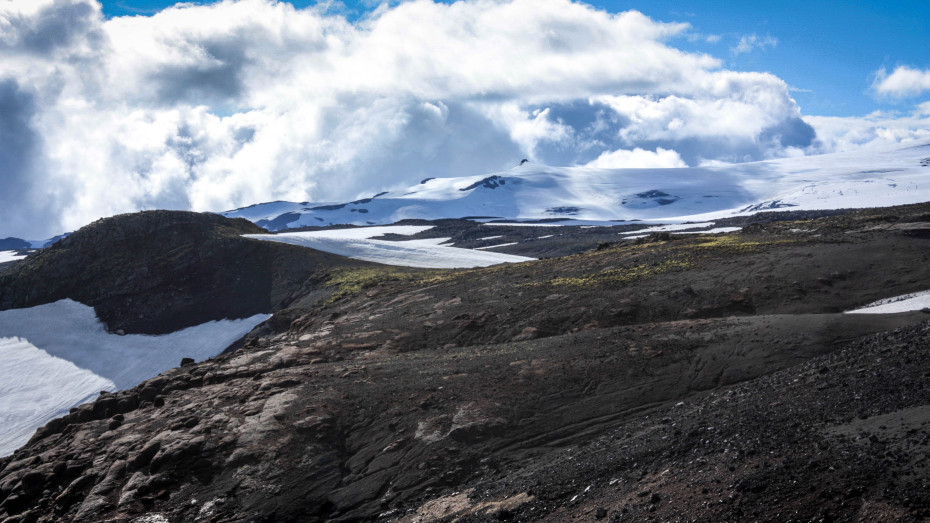 Pohled na Eyjafjallajökull