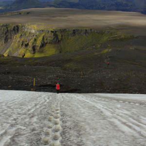 Cesta do údolí Þórsmörk