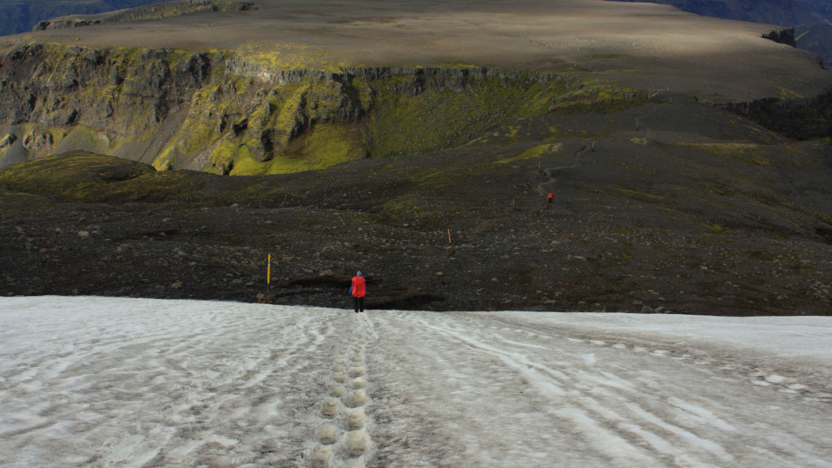 Cesta do údolí Þórsmörk