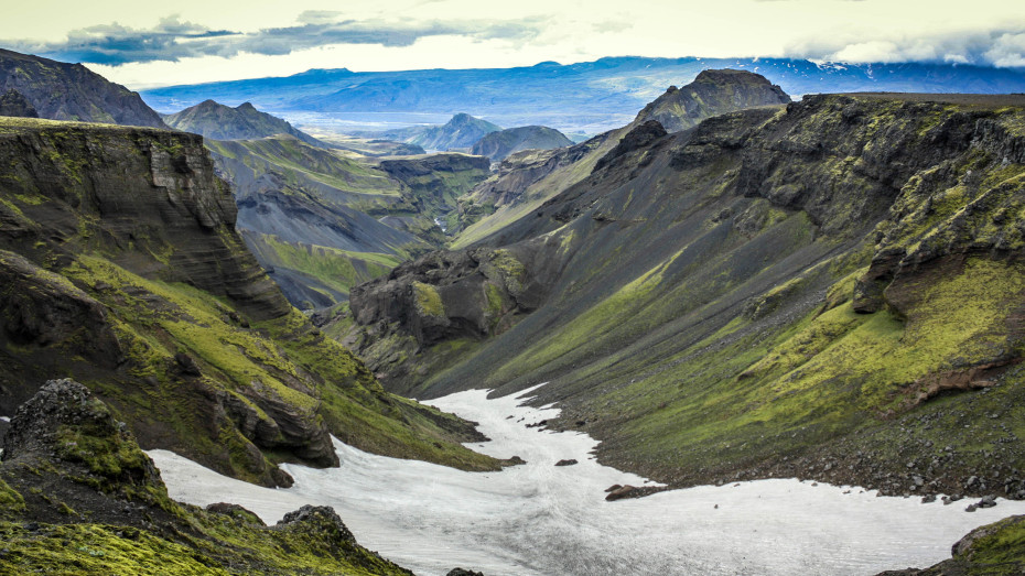 Údolí Þórsmörk