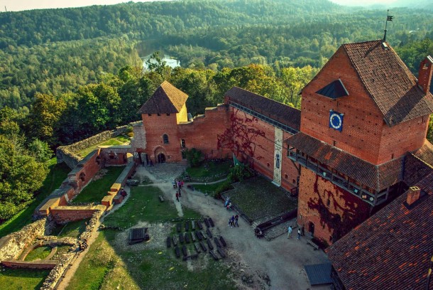 Hrad_Turaida_Lotyšsko